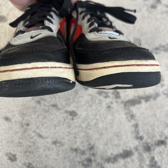 Size 5 Nike Air Force 1 ‘07 LV8 x NBA 75th Anniversary Trail Blazers Black Res - Picture 6 of 15